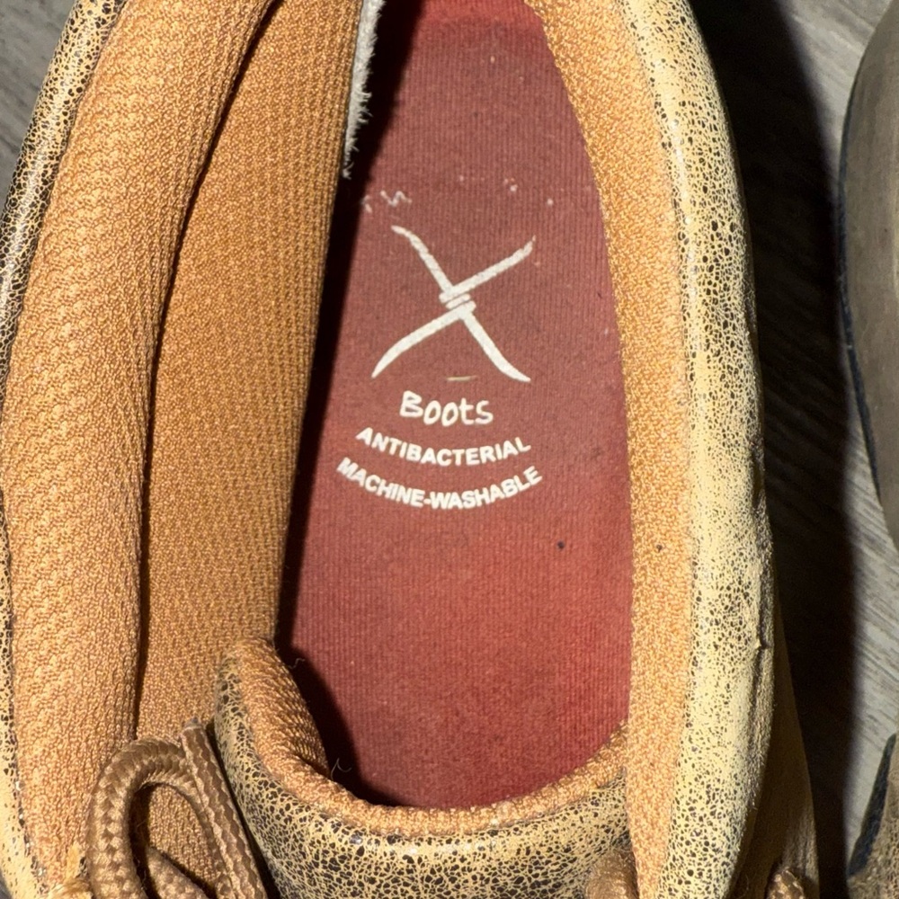 Twisted X Men's Tan Leather Chukka Moc - Picture 4 of 6